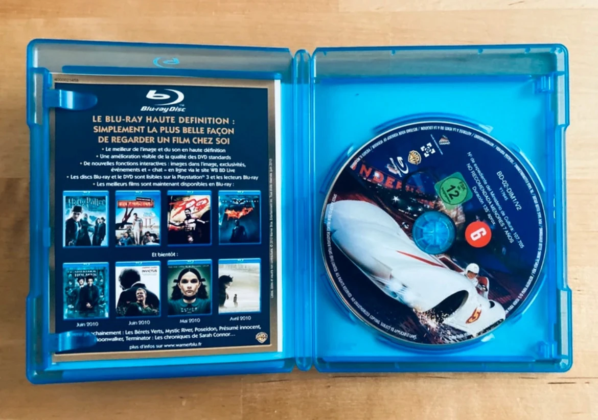 Blu-ray Speed Racer de los hermanos Wachowski. – photo 2